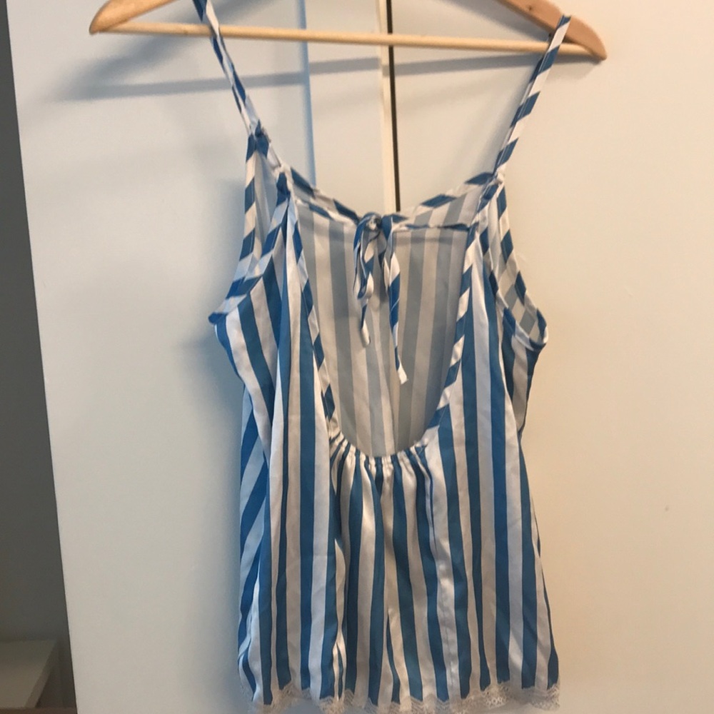 Pajama robe, cami and short set